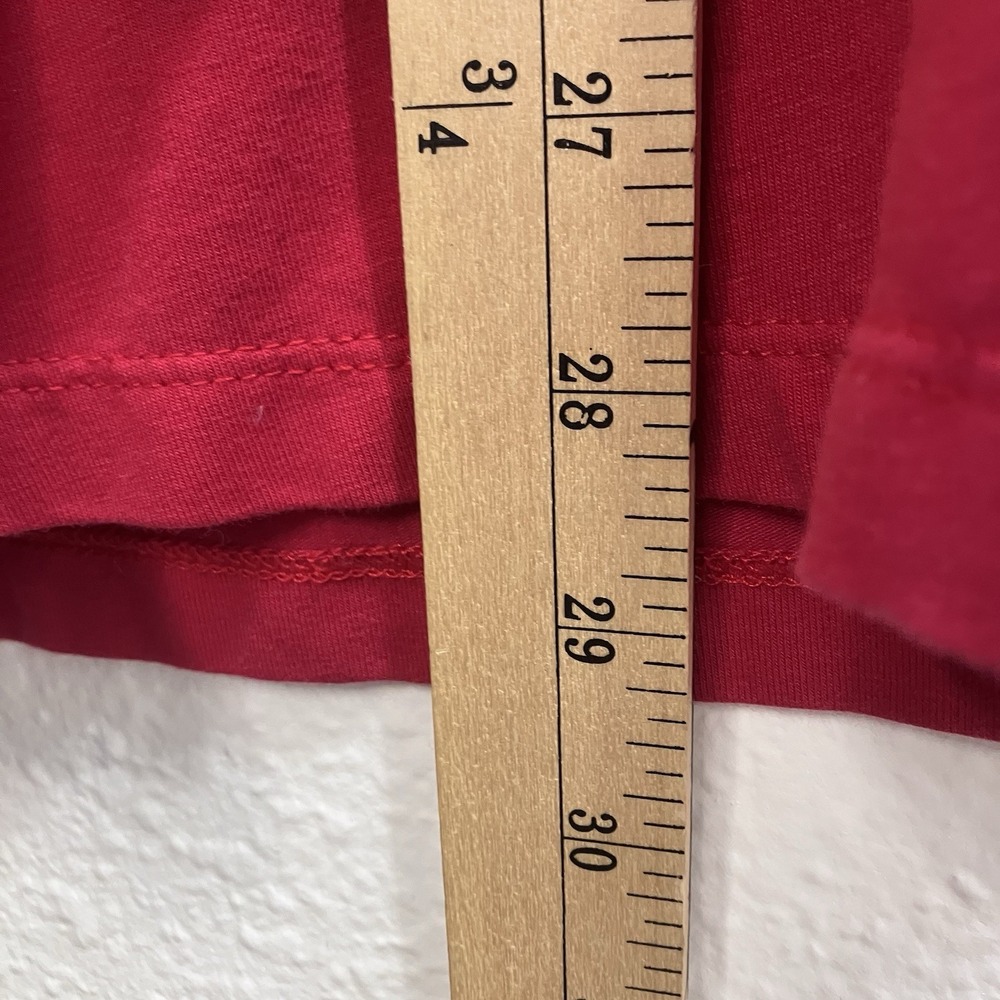 Quaker Factory Scottie Dog Red Holiday Hooded Long Sleeve Top 1X Christmas - Picture 7 of 13